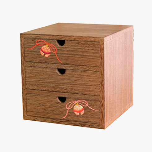 福重ね三ッ引き出し