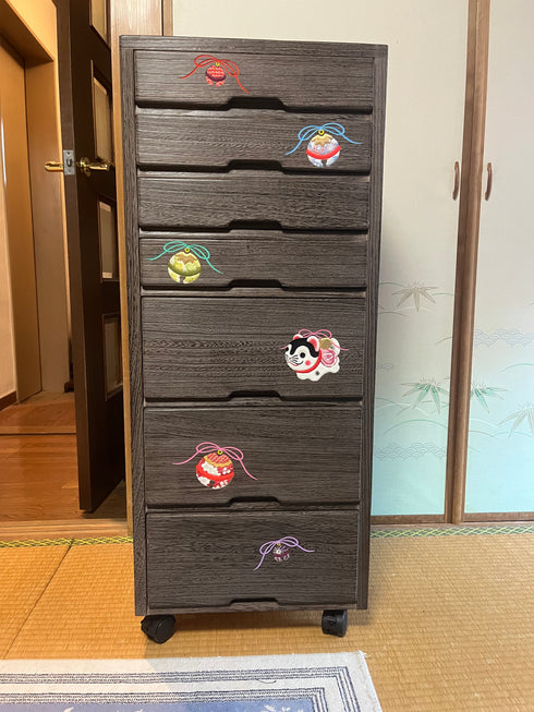 七ッ引き出しキャスター付き