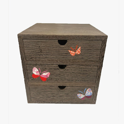 福重ね三ッ引き出し