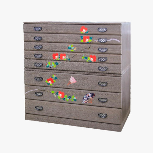 チェスト(三段+五段+台輪)