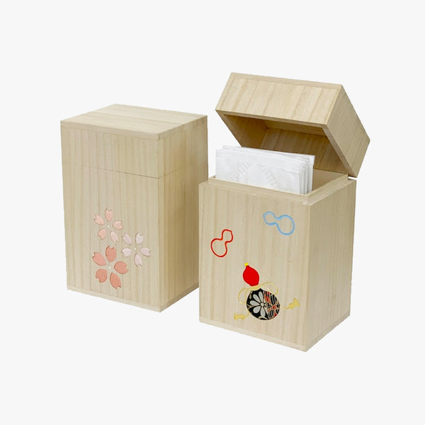 桐のマスクケース