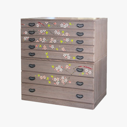 チェスト(三段+五段+台輪)