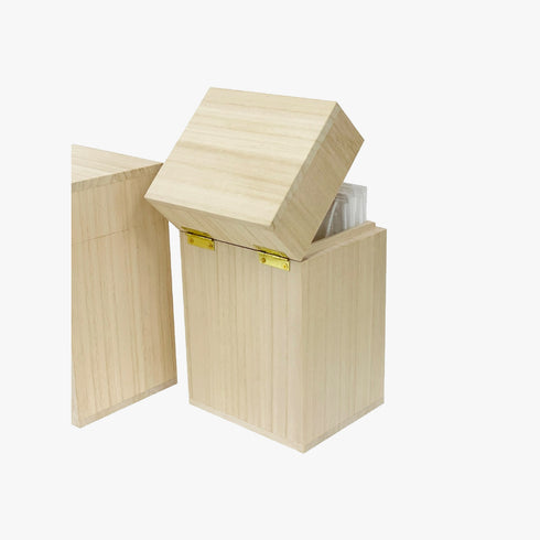 桐のマスクケース